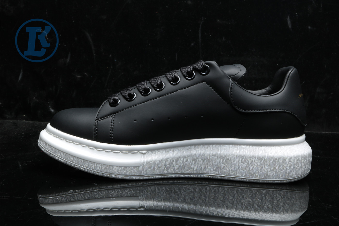 A1exa*der Mcqv*en Sole Sneakers Black White
